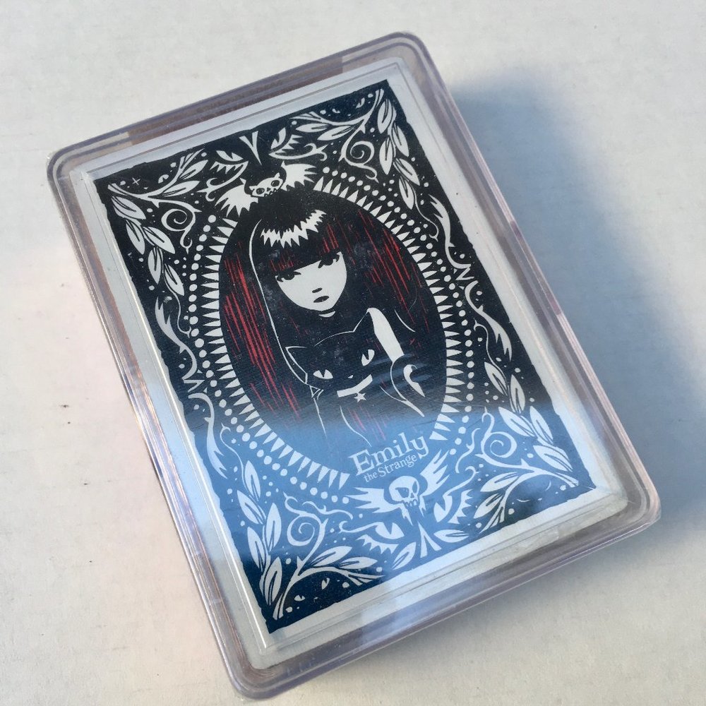 Emily the Strange Playing Cards - New in Shrink-Wrapped Plastic Case